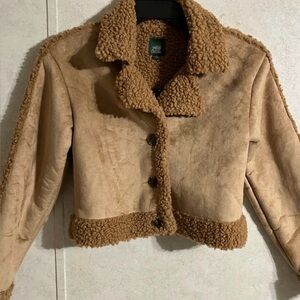 Wild Fable Tan Teddy Jacket
